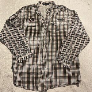 UGA Columbia Fishing Shirt